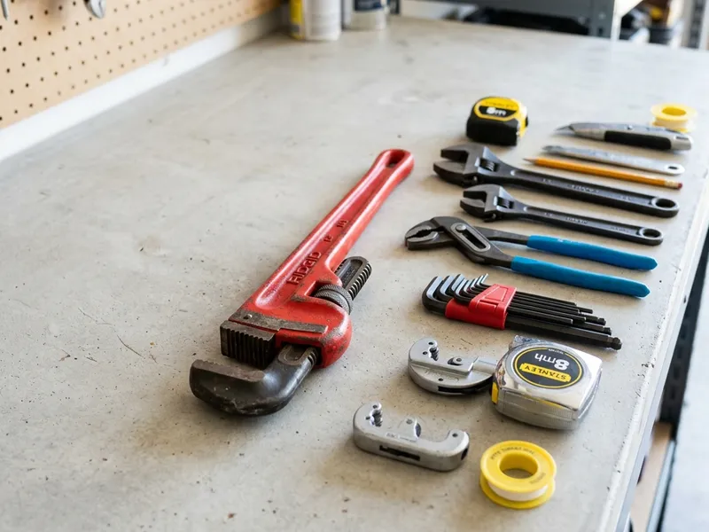 Professional plumbers in Sycamore, KS equipped with top-tier tools for residential and commercial plumbing services.
